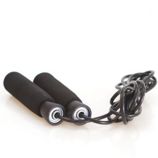 Corda de Pular Pro AX Esportes com Rolamento Preta-FA501